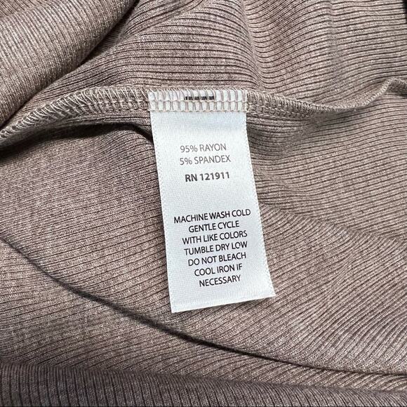 REVOLVE LNA Tenley Cut Out Midi Dress Size S in Coco Bean NWT - Picture 11 of 11